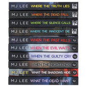 DI Ridpath Crime Thriller Series Collection By M J Lee 10 Books Set - Fiction - Paperback Fiction Canelo