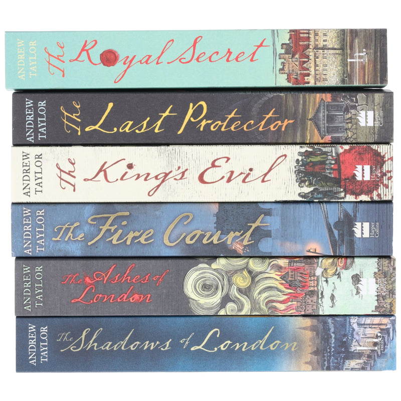 James Marwood & Cat Lovett Series By Andrew Taylor 6 Books Collection Set - Fiction - Paperback Fiction HarperCollins Publishers