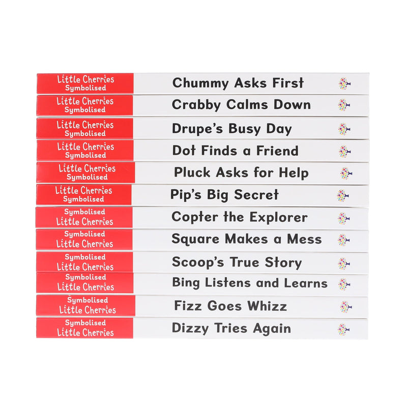 Symbolised Little Cherries Box Set 1 & 2: Illustrated 12 Books Collection Box Set (12 Free Audio Books Included) - Ages 5-7 - Paperback 5-7 Every Cherry Publishing