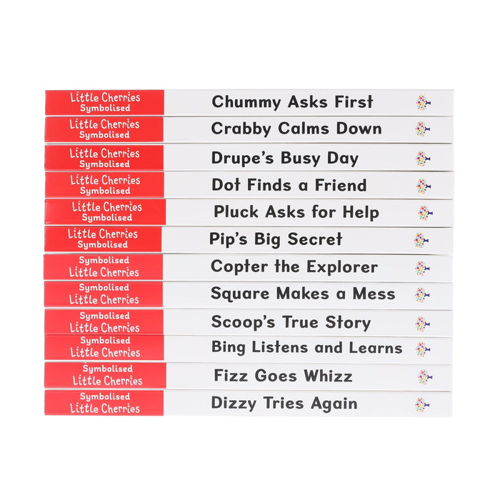 Symbolised Little Cherries Box Set 1 & 2: Illustrated 12 Books Collection Box Set (12 Free Audio Books Included) - Ages 5-7 - Paperback 5-7 Every Cherry Publishing