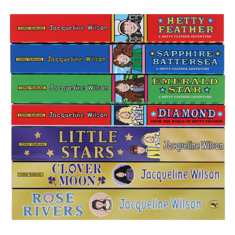 Hetty Feather Series by Jacqueline Wilson Illustrated 7 Books Collection Set - Ages 9-11 - Paperback 9-14 Penguin Random House