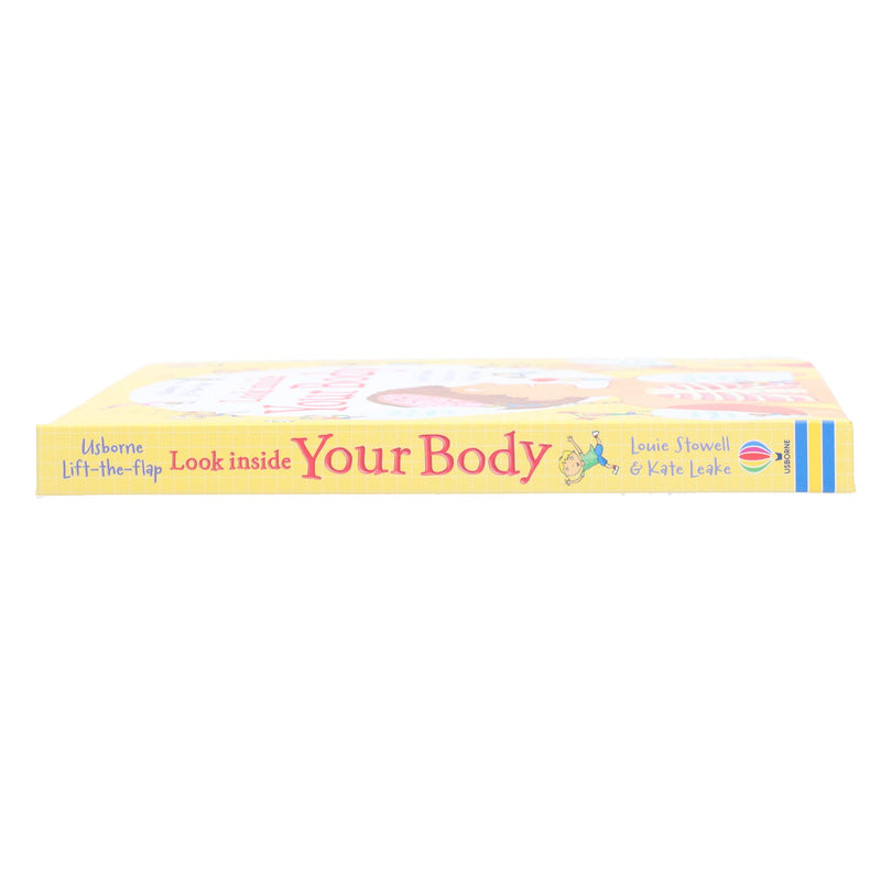 Usborne Lift-The-Flap: Look Inside Your Body by Louie Stowell - Ages 5-9 - Board books 5-7 Usborne Publishing Ltd
