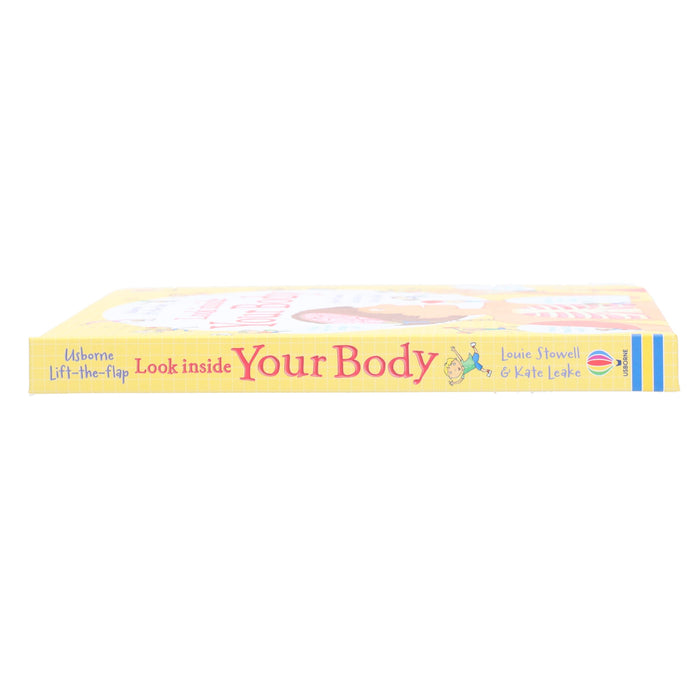 Usborne Lift-The-Flap: Look Inside Your Body by Louie Stowell - Ages 5-9 - Board books 5-7 Usborne Publishing Ltd