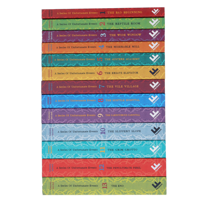 A Series of Unfortunate Events By Lemony Snicket 13 Books Collection Set - Ages 9-14 - Paperback 9-14 Egmont Publishing