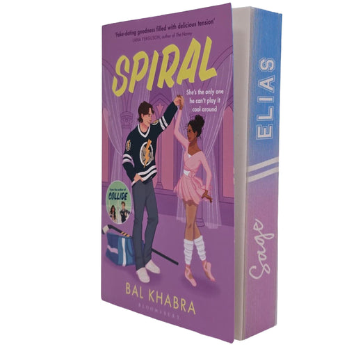 Spiral by Bal Khabra (Off the Ice Series Book 2) Sprayed Edge - Fiction - Paperback Fiction Bloomsbury Publishing