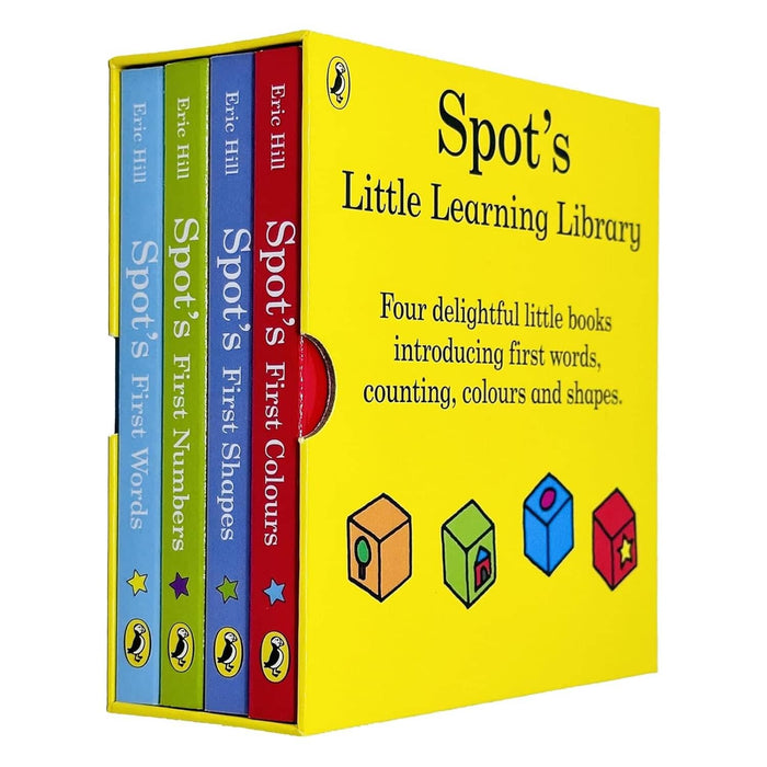 Spot's Little Learning Library by Eric Hill 4 Books Collection Box Set - Ages 2+ - Board Book 3-5 Penguin Random House