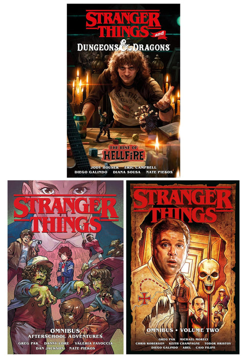 Stranger Things Series 3 Graphic Novels Collection Set - Ages - Paperback Graphic Novels Penguin Random House