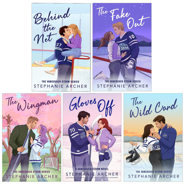 Vancouver Storm Series by Stephanie Archer 5 Books Collection Set - Fiction - Paperback Fiction Hachette