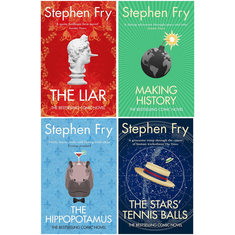 Stephen Fry Comic Novels 4 Books Collection Set - Fiction - Paperback Fiction Penguin Random House