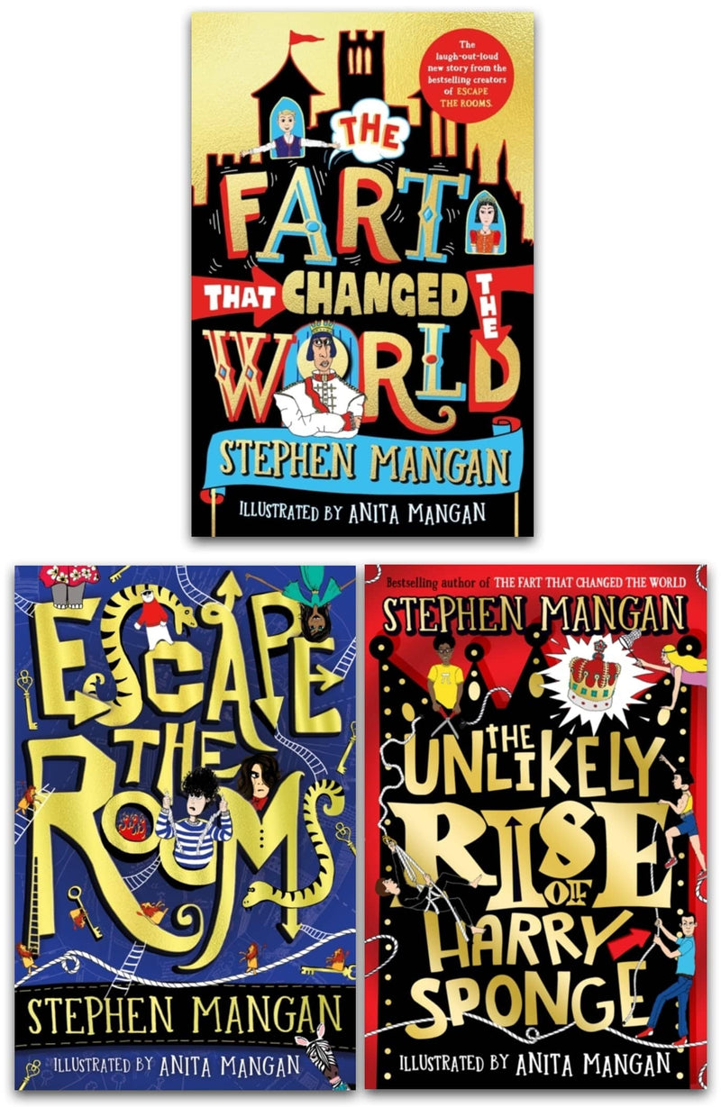 Stephen Mangan 3 Books Collection Set - Ages 7-9 - Paperback 7-9 Scholastic