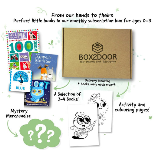 Baby & Toddler Subscription Box (Age 0-3) 0-5 Books2Door