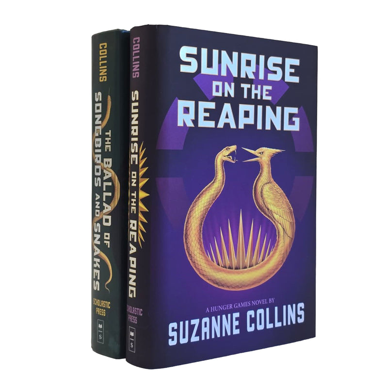 The Ballad of Songbirds and Snakes & Sunrise On The Reaping By Suzanne Collins 2 Books Collection Set (A Hunger Games Novels) - Ages 13+ - Hardback B2D DEALS Scholastic