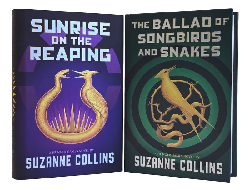 The Ballad of Songbirds and Snakes & Sunrise On The Reaping By Suzanne Collins 2 Books Collection Set (A Hunger Games Novels) - Ages 13+ - Hardback B2D DEALS Scholastic