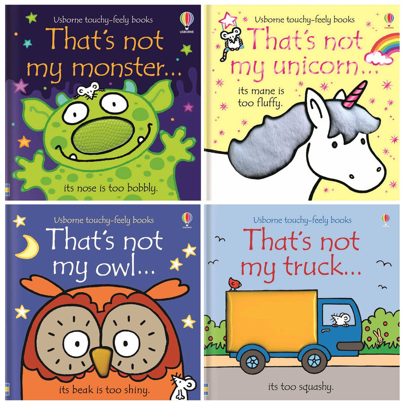 That's Not My Series By Fiona Watt: illustrated 4 Books Collection set - Non-Fiction - Ages 3+ 0-5 Usborne Publishing Ltd