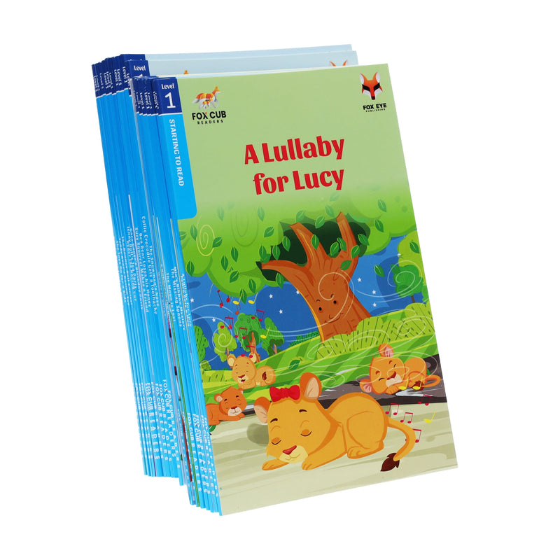 Fox Cub: My First Reader Set (Level 1) 18 Books Collection Set - Ages 2+ - Paperback 0-5 Fox Eye Publishing