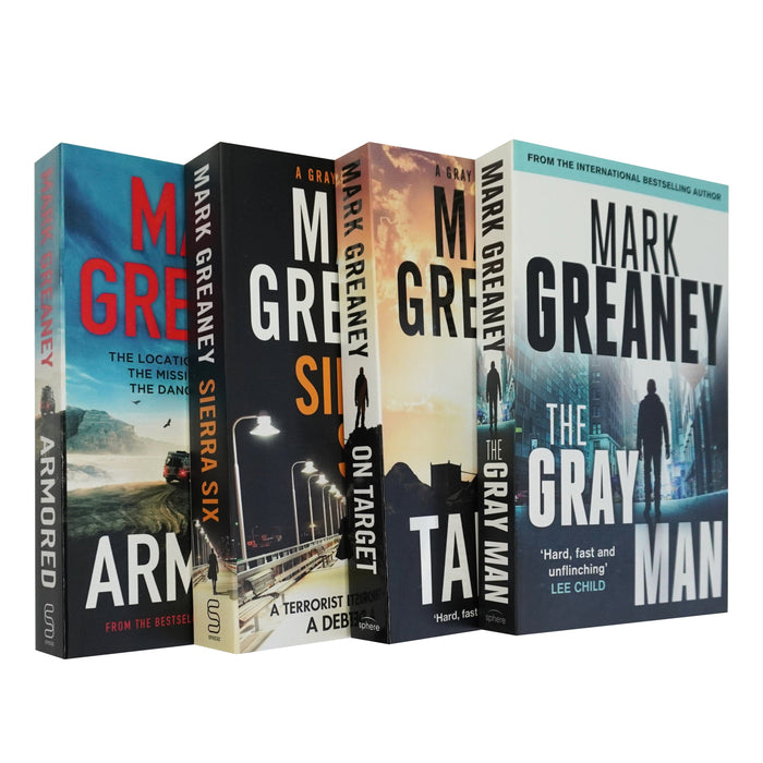 A Gray Man Series by Mark Greaney 4 Books Collection Set - Fiction - Paperback Fiction Little, Brown & Company