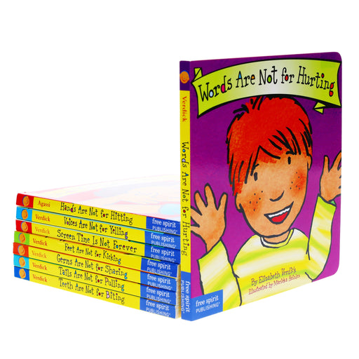 Best Behavior Series by Elizabeth Verdick & Martine Agassi 8 Books Collection Set - Ages 1-4 - Board Book 0-5 Free Spirit Publishing