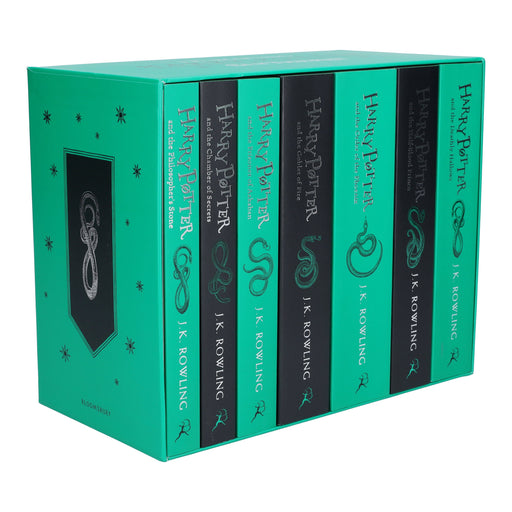 Harry Potter: Hogwarts House Editions - Slytherin 7 Books Box Set by J.K. Rowling - Ages 9+ - Paperback 9-14 Bloomsbury Publishing PLC
