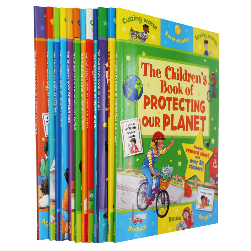 Star Rewards - Life Skills For Kids Series by Various Contributors 12 Books Collection Set - Ages 4-6 - Paperback 5-7 Award Publications Ltd