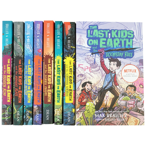 Last Kids on Earth Series by Max Brallier 8 Books Collection Set - Ages 8-12 - Paperback 9-14 Dean