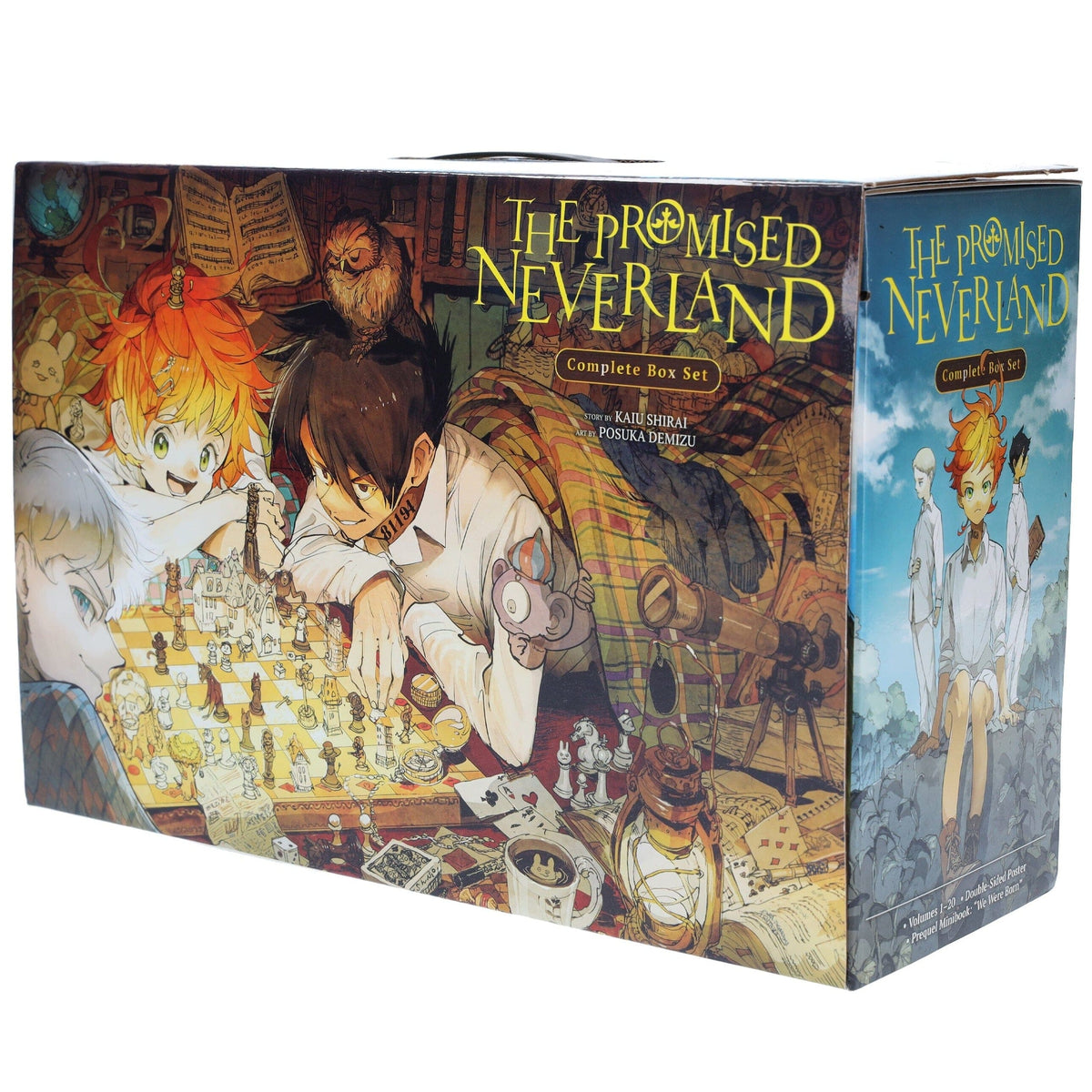 THE PROMISED NEVERLAND 全巻セット Promised Neverland Complete Box Set: Includes volumes 1-20 with