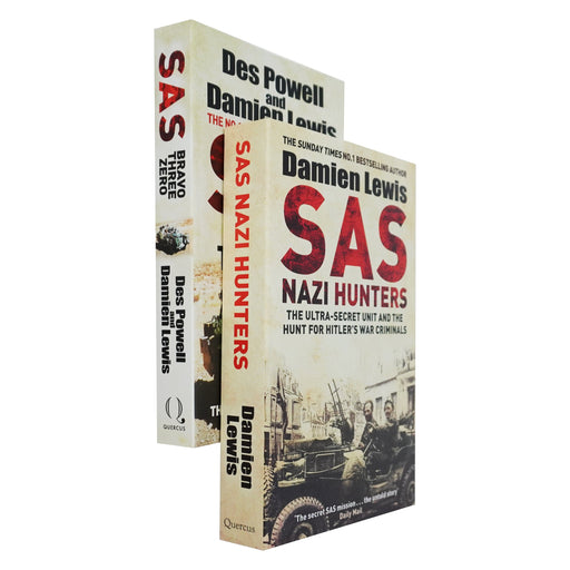 SAS: Damien Lewis & Des Powell 2 Books Collection set - Non fiction -Paperback Non-Fiction Quercus Publishing