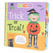 Flip Flap Fun: Trick or Treat & Knock, Knock, Who's Here? 2 Books Collection Set - Ages 5-7 - Spiral Bound 5-7 Sweet Cherry Publishing