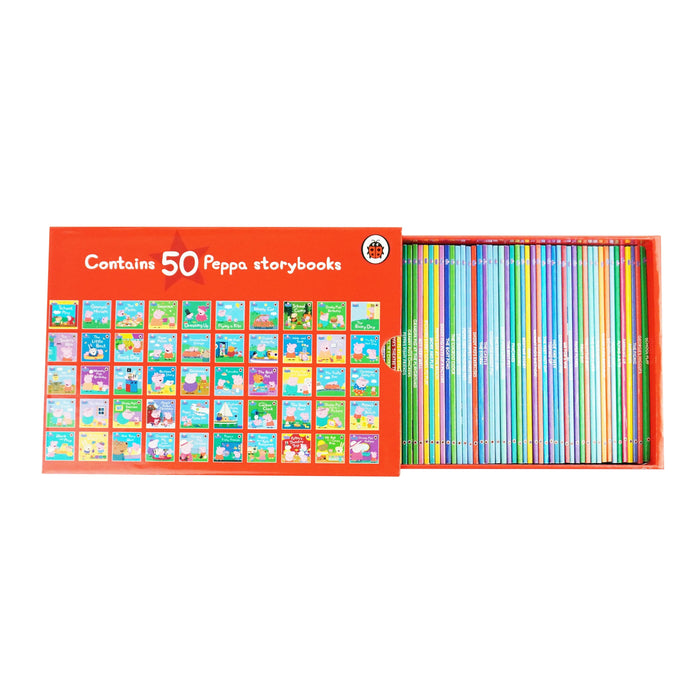 The Amazing Peppa Pig Collection 50 Books Box Set By Ladybird - Ages 3+ - Paperback 0-5 Penguin Random House Children's UK