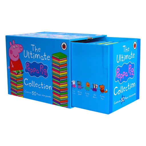 The Ultimate Peppa Pig Collection 50 Books Box Set By Ladybird - Ages 5+ - Hardback B2D DEALS Penguin
