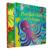 Usborne Lift-The-Flap Play Hide & Seek Series By Sam Taplin 2 Books Collection - Ages 0-5 - Board Book 0-5 Usborne Publishing Ltd