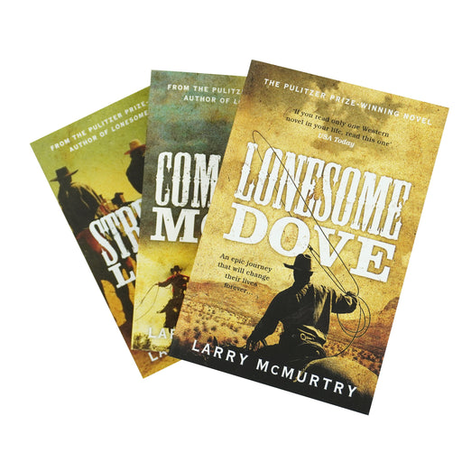 Lonesome Dove Series By Larry McMurtry 3 Books Collection - Fiction - Paperback Fiction Pan Macmillan