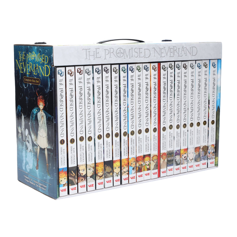 The Promised Neverland Complete Volumes 1-20 Box Set By Kaiu Shirai - Manga - Paperback Graphic Novels Viz Media, Subs. of Shogakukan Inc