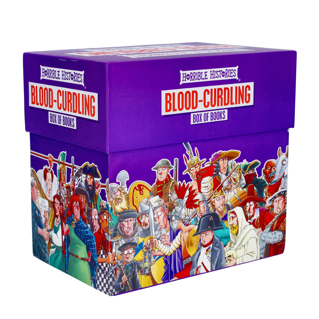 Horrible Histories Blood Curdling 20 Books Collection Terry Deary Ages 9 14 Paperback