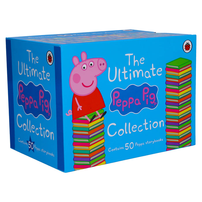 The Ultimate Peppa Pig Collection 50 Books Box Set By Ladybird - Ages 5+ - Hardback B2D DEALS Penguin