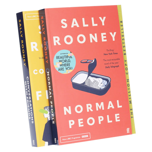 Normal People and Conversations with Friends 2 Books Set By Sally Rooney - Adult - Paperback Fiction Faber & Faber