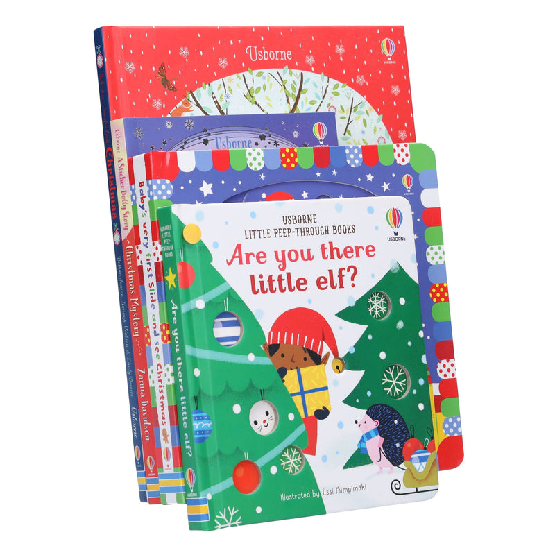 Usborne Christmas Collection by Various Contributors : 4 Books Set - Ages 5+ - Hardback/Paperback 5-7 Usborne Publishing Ltd