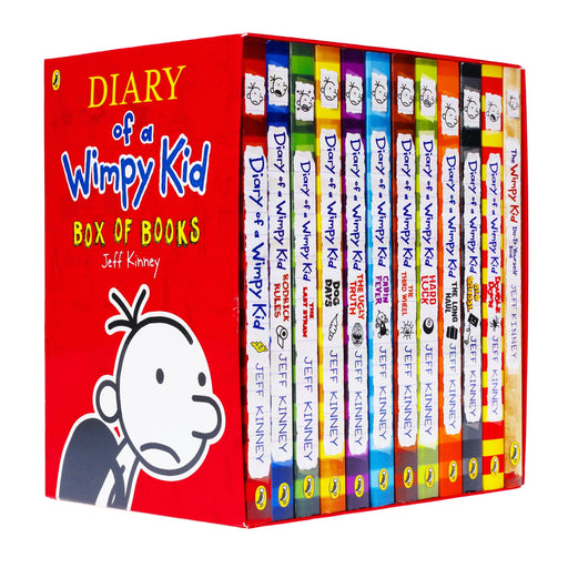 Diary of a Wimpy Kid by Jeff Kinney 12 Books Collection Box Set - Ages 7-12 - Paperback 7-9 Penguin