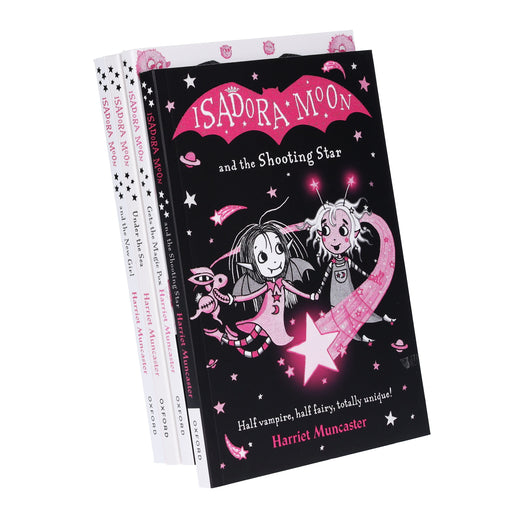 Isadora Moon by Harriet Muncaster (Vol. 14-17) 4 Books Collection Set - Ages 5-12 - Paperback 5-7 Oxford University Press