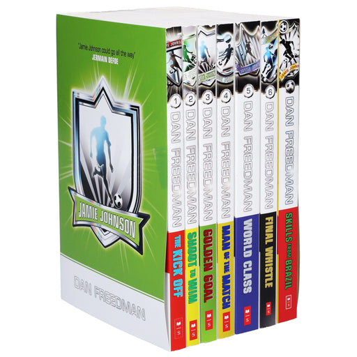Jamie Johnson Football Series 7 Books Collection Set By Dan Freedman- Ages 9-14 - Paperback 9-14 Scholastic
