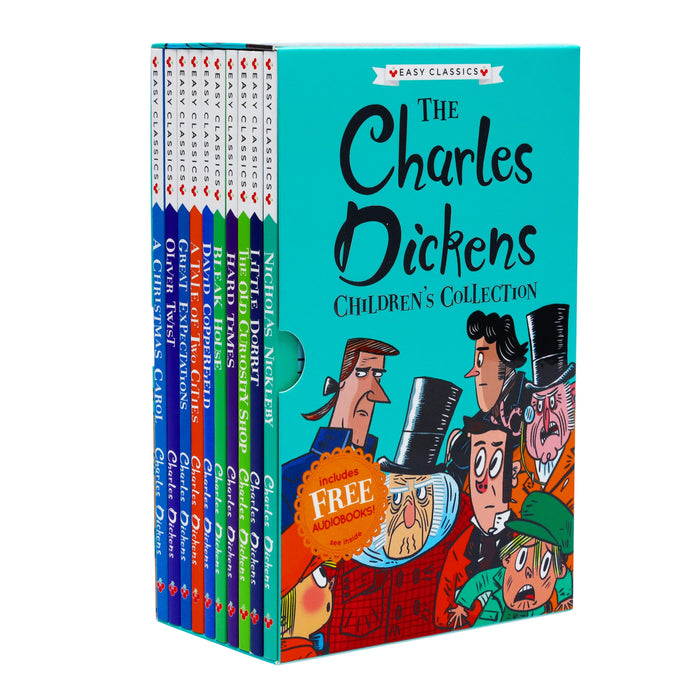 Charles Dickens Easy Classics 10 Books Collection By Pipi Sposito - Ages 7+ - Paperback 7-9 Sweet Cherry Publishing