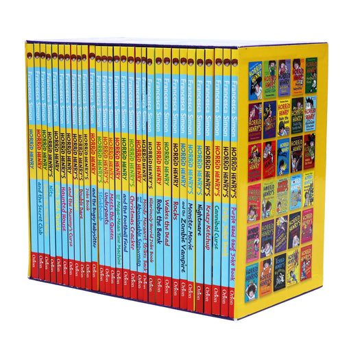 Horrid Henry by Francesca Simon: The Complete Story Collection 30 Books Box Set - Ages 6-11 - Paperback 7-9 Orion Children's Books