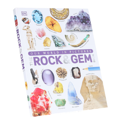 Our World in Pictures: The Rock and Gem Book by Clive Gifford & Dan Green - Ages 9-12 - Hardback 9-14 DK
