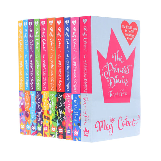 The Princess Diaries by Meg Cabot 10 Books Collection Set - Ages 12+ - Paperback Young Adult Pan Macmillan