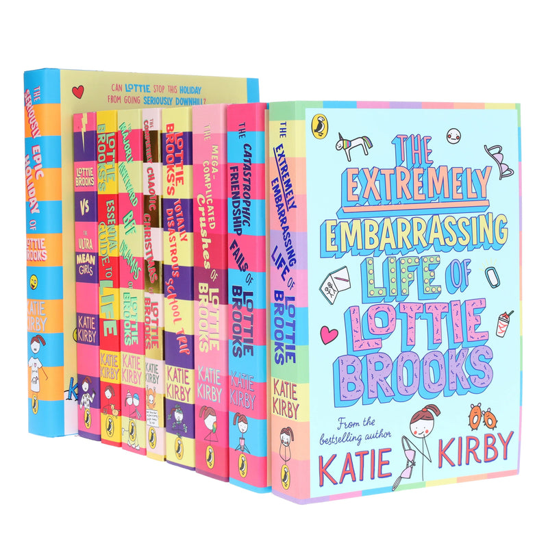 Lottie Brooks Series By Katie Kirby 9 Books Collection Set - Ages 9-12 - Paperback/Hardback 9-14 Penguin Random House