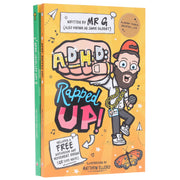 ADHD: Rapped Up! and Levelled Up! by Jamie Gilbert 'Mr G' 2 Books Collection Set - Ages 9-12 - Paperback (Learn about ADHD with Free Audio Book & Movement Break) 9-14 Sweet Cherry Publishing