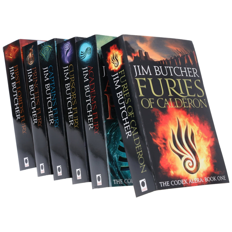 The Codex Alera by Jim Butcher: Books 1-6 Complete Collection Set - Fiction - Paperback Fiction Hachette