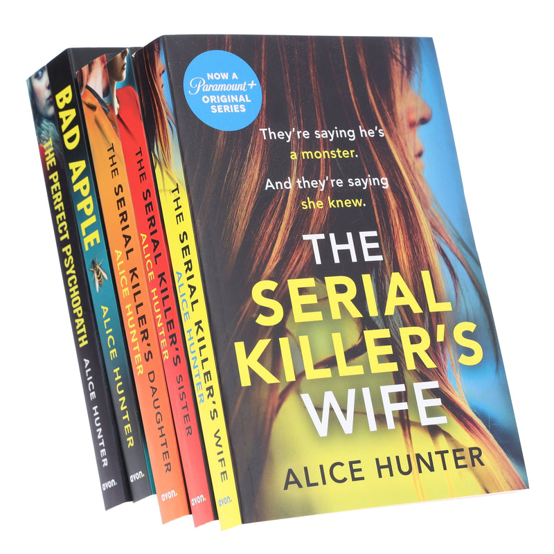 The Serial Killer Series By Alice Hunter 5 Books Collection Set - Fiction - Paperback Fiction HarperCollins Publishers