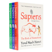 Sapiens: A Graphic History Collection by Yuval Noah Harari 3 Books Set - Non Fiction - Hardback Non-Fiction Vintage Publishing