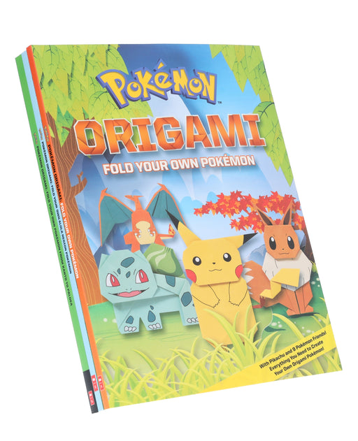 Pokemon Origami: Fold Your Own Pokemon 3 Activity Books Collection Set - Ages 7-9 - Paperback 7-9 Scholastic