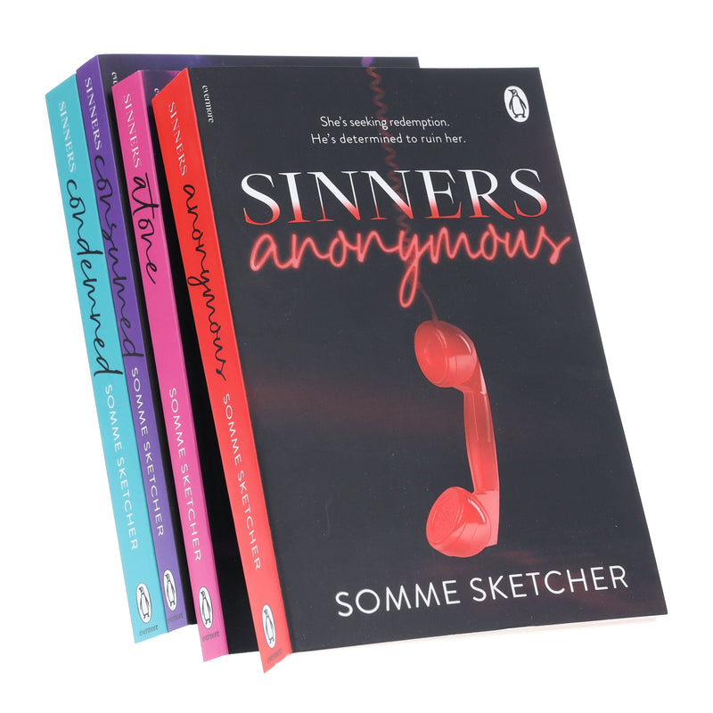 Sinners Anonymous Series by Somme Sketcher 4 Books Collection Set - Fiction - Paperback Fiction Penguin Random House